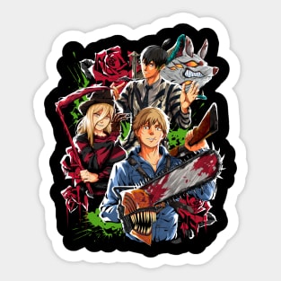 Devil Hunter Horror Team Sticker